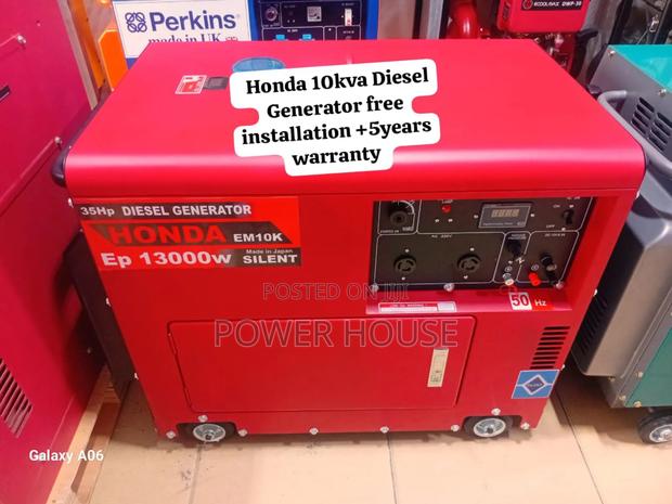 Power Source Honda Diesel Generator 10kva Silent · Photo 1
