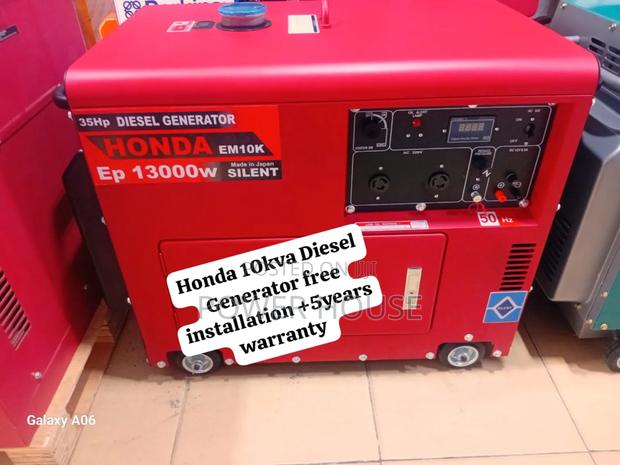 Reliable Power Honda Diesel Generator 10kva Silent · Photo 1
