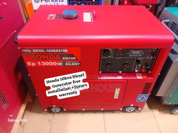 Energy Effecient Honda Diesel Generator 10kva Silent · Photo 1