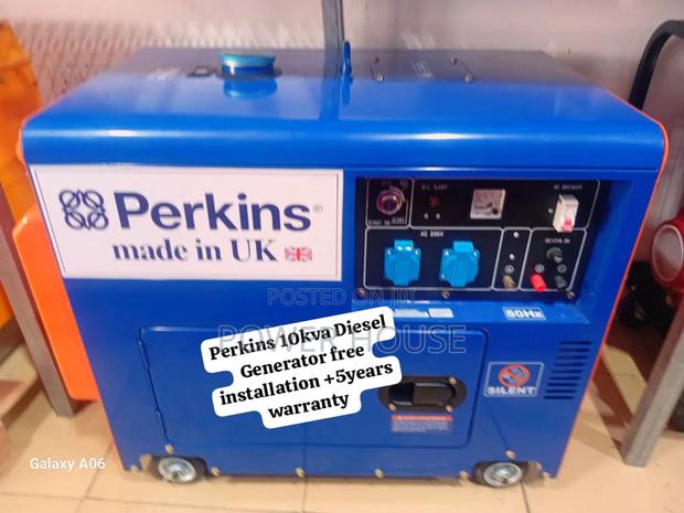 Energy Management Perkins Diesel Generator 10kva Silent · Photo 1