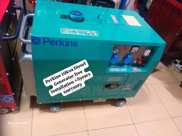 Reliable Power Source Perkins Diesel Generator 10kva Silent · Photo 1