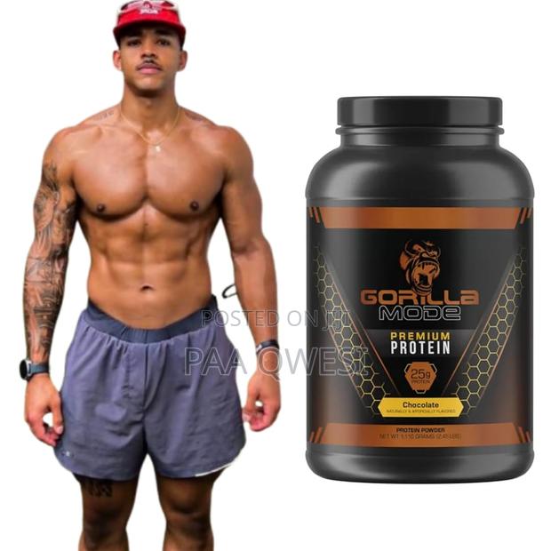 Gorilla Mode Protein Powder- Chocolate Flavor · Photo 1