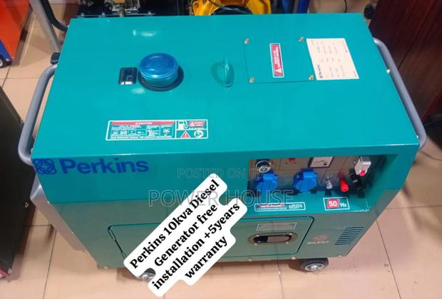 Efficient Power Perkins Diesel Generator 10kva Silent · Photo 1