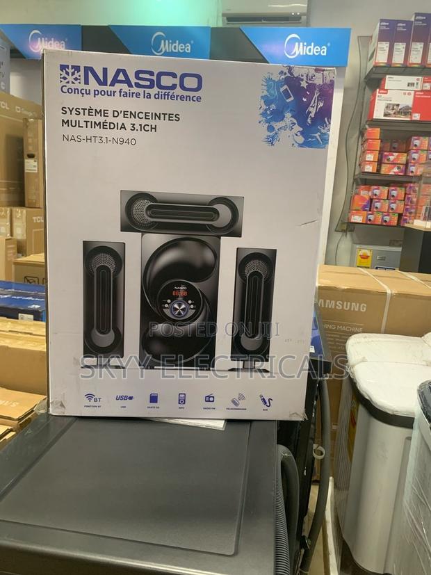 Nasco Nas-Ht3.1-N940 90watts Home Theater System 3.1ch · Photo 1