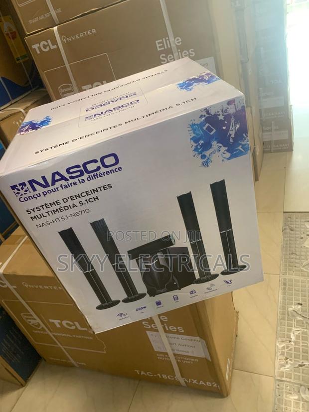 Nasco Nas-Ht5.1-N6710 95watts Tall Poles Home Theater System · Photo 2