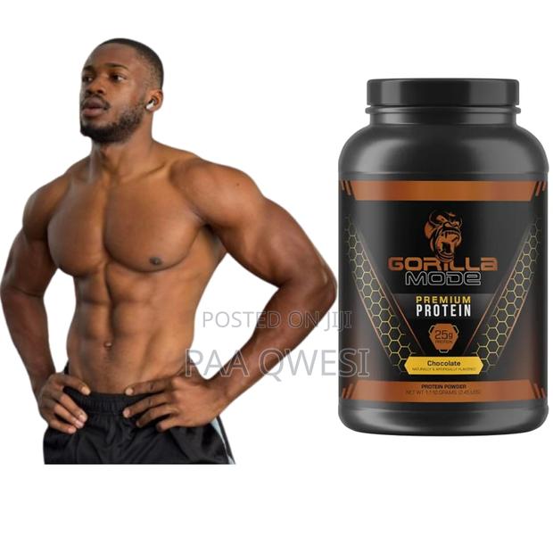 Muscle Supplement- Gorilla Mode Protein Chocolate · Photo 1