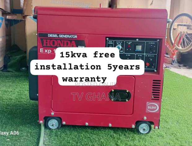 Rise With Light Honda 15kva Diesel Generator 15kva Diesel · Photo 1