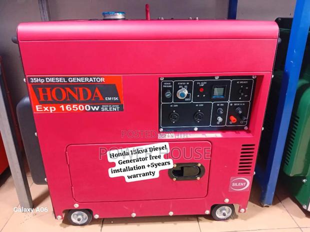 Bizarre Honda Diesel Generator 15kva Silent · Photo 1