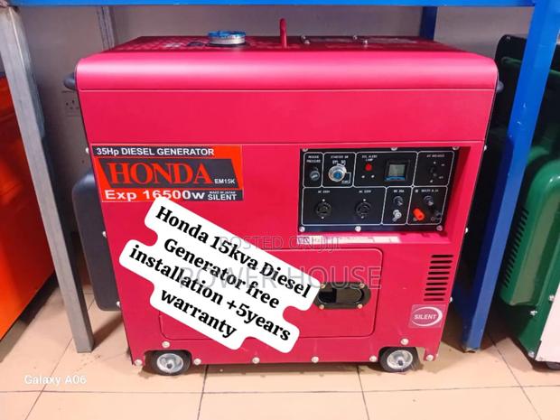 Whimsical Energy Honda Diesel Generator 15kva Silent · Photo 1