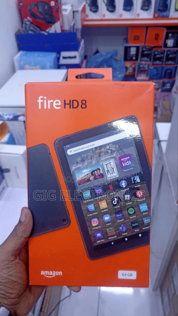New Amazon Fire HD 8 64 GB Black · Photo 1