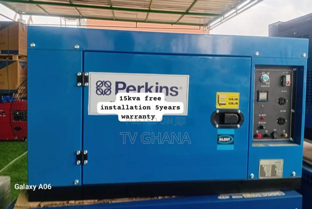 Auto Voltage Regulator Inside Perkins 15kva Diesel Generator · Photo 1
