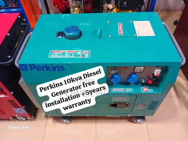 Funky Gen Perkins Diesel Generator 10kva Silent · Photo 1