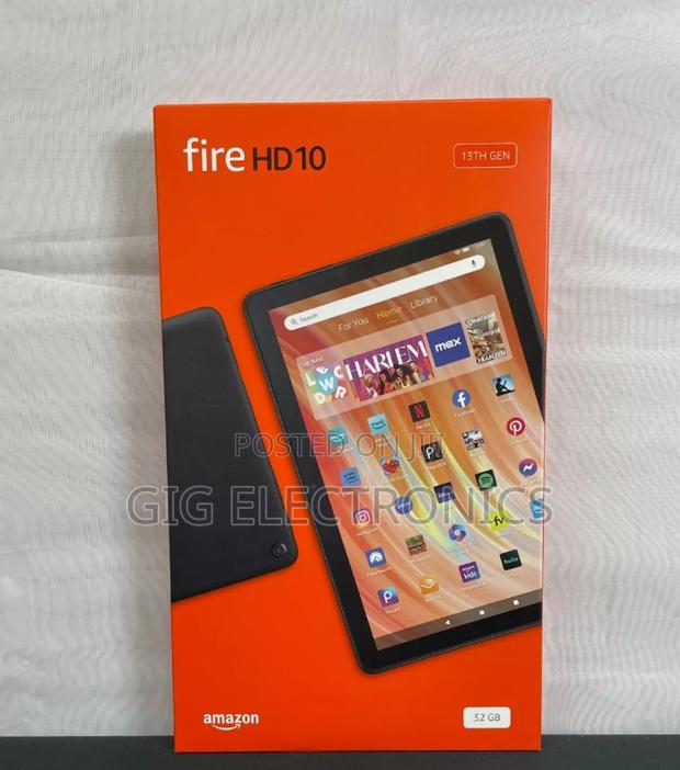 New Amazon Fire HD 10 32 GB Black · Photo 1