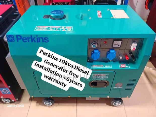 Energy Wack Perkins Diesel Generator 10kva Silent · Photo 1