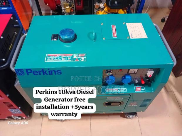 Save Power Perkins Diesel Generator 10kva Silent · Photo 1