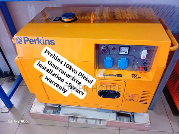 Save Watt Perkins Diesel Generator 10kva Silent · Photo 1