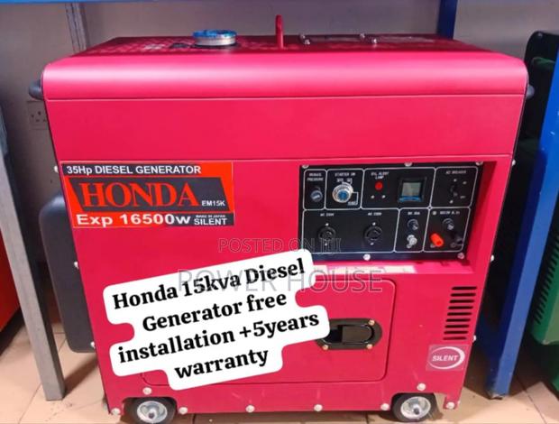 Energy Warrior Honda Diesel Generator 15kva Silent · Photo 1