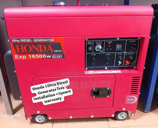 Energy Titan Honda Diesel Generator 15kva Silent · Photo 1