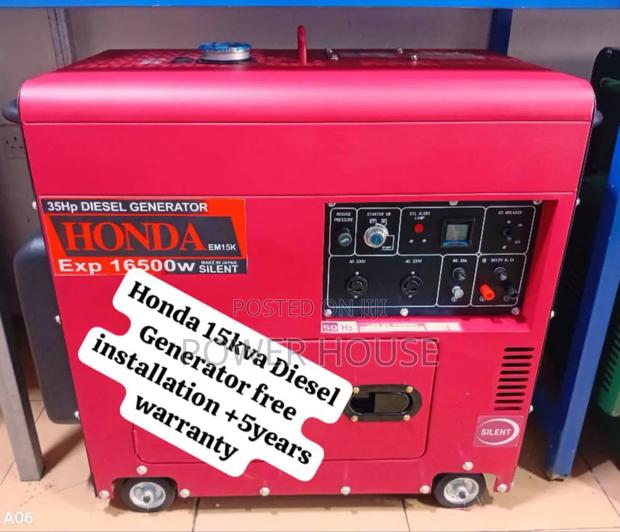 Dominator Master Honda Diesel Generator 15kva Silent · Photo 1