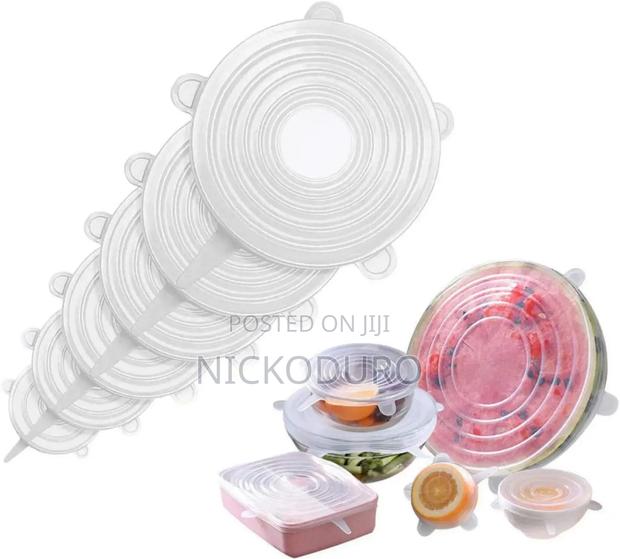 Silicone Food Cover 6pcs/Set · Photo 1