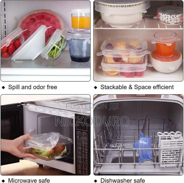 Silicone Food Cover 6pcs/Set · Photo 5
