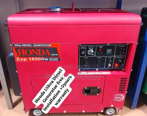 Elite Power Honda Diesel Generator 15kva Silent · Photo 1