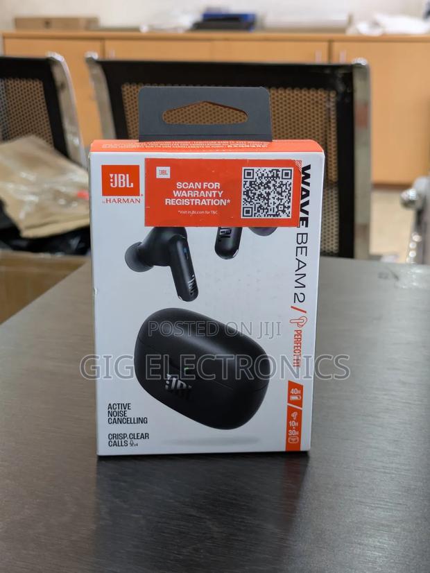 JBL Wave Beam 2 Wireless Noise Cancelling Bluetooth Earbuds · Photo 1