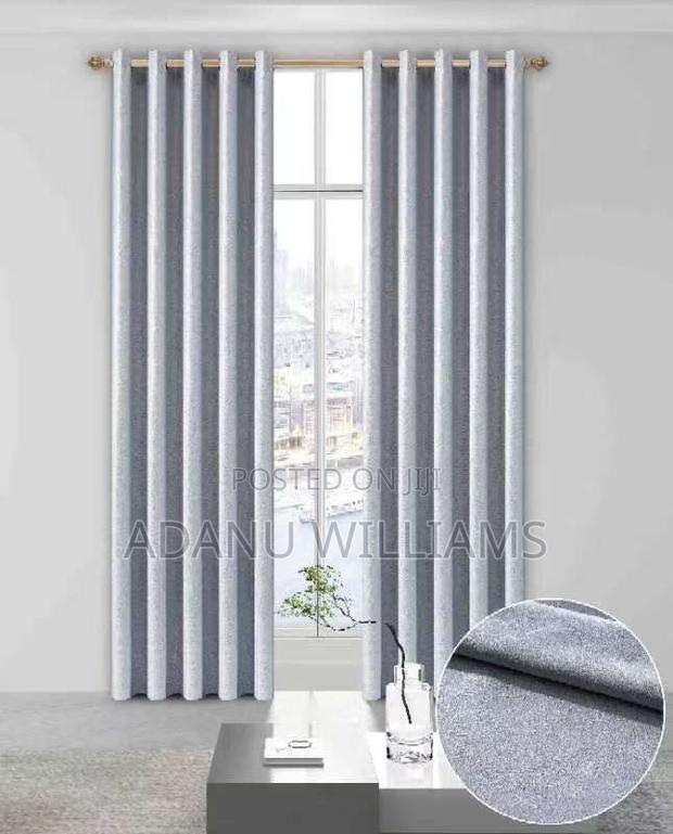 Top Notch 2in1 Curtains Set ( Available in Different Colors) · Photo 1