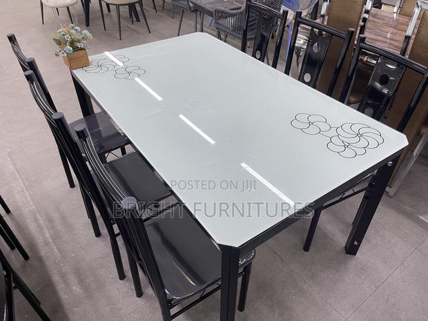 Dining Sets (Quality Six 6 Seater Glass Dining Table) · Photo 3