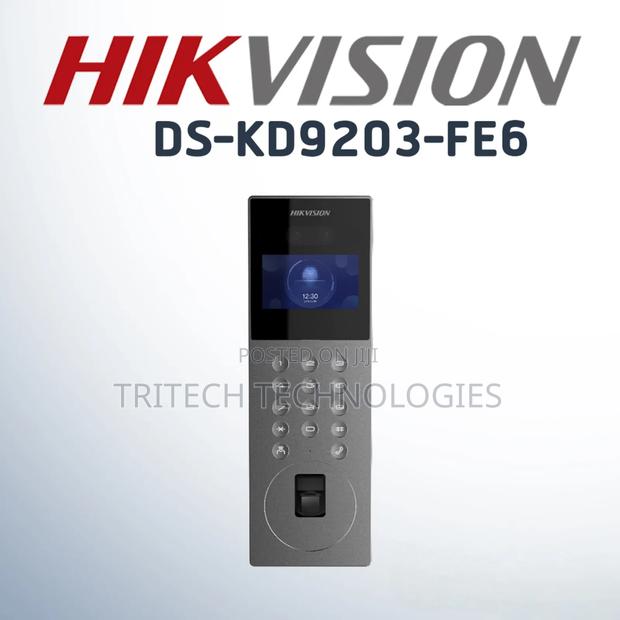 Hikvision Ds-Kd9203-Fe6
Facial Recognition Door Station · Photo 1