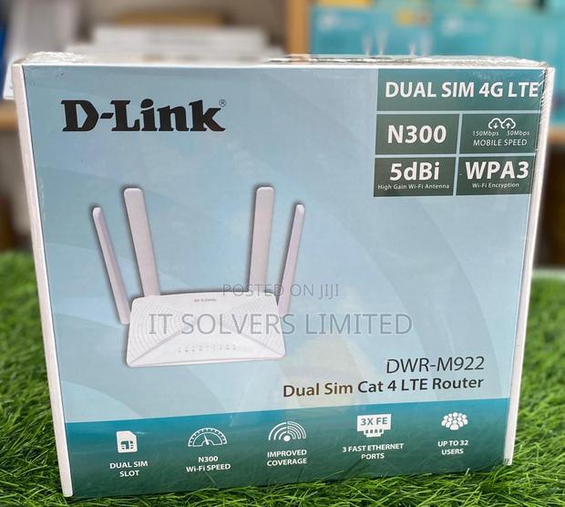 D-Link DWR-M922 4g Lte Wifi Antenna Router · Photo 3