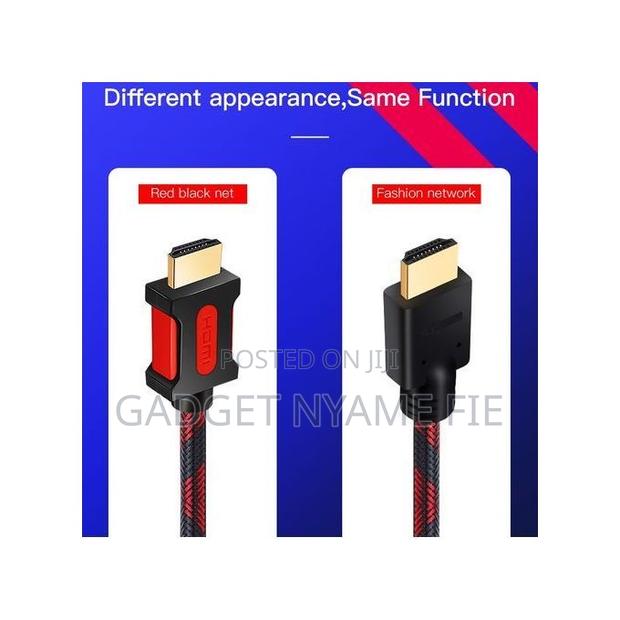 20m Hd Hdmi Cable High Speed /Ethernet 3d - Black/Red · Photo 3
