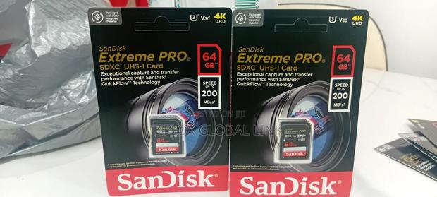 Memory Card Extreme Pro( 64gb.Sdxc Uhs-1 Card) · Photo 1
