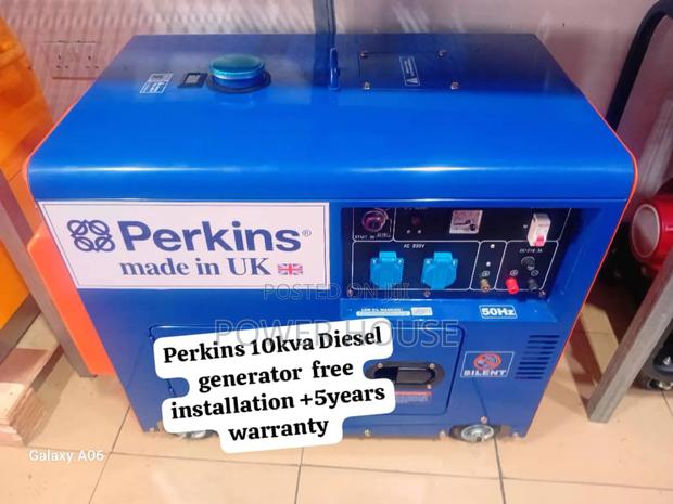 Volt Guard Perkins Diesel Generator 10kva Silent · Photo 1