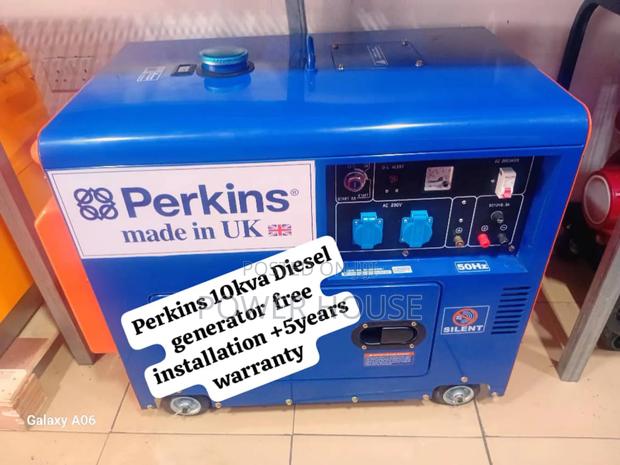Turbo Energy Perkins Diesel Generator 10kva Silent · Photo 1