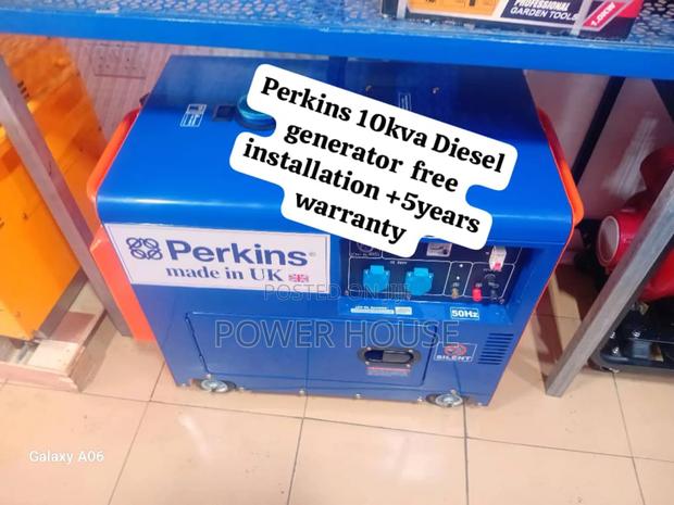 Energy Core Perkins Diesel Generator 10kva Silent · Photo 1