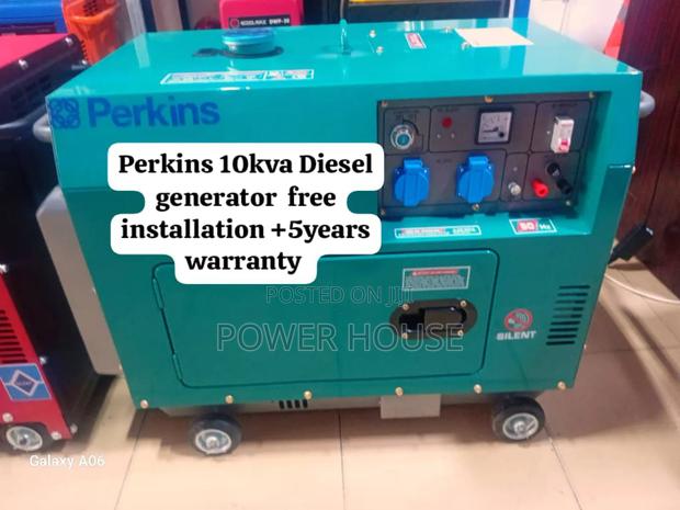 Power Sphere Perkins Diesel Generator 10kva Silent · Photo 1