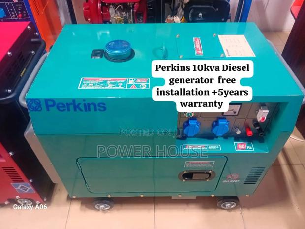 Star Power Perkins Diesel Generator 10kva Silent · Photo 1