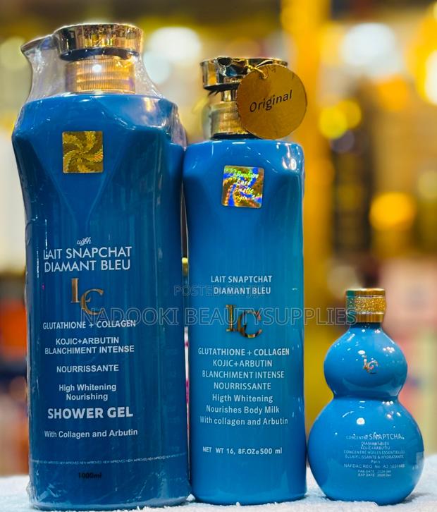 Lait Snapchat Diamant Bleu Glutathione+ Collagen Shower Gel · Photo 1