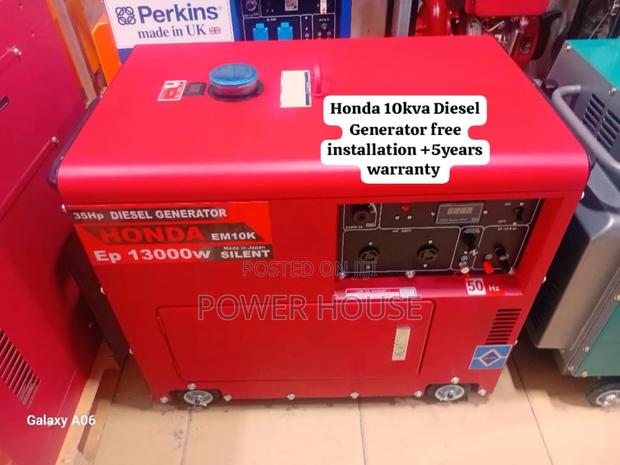 Finish Master Honda Diesel Generator 10kva Silent · Photo 1