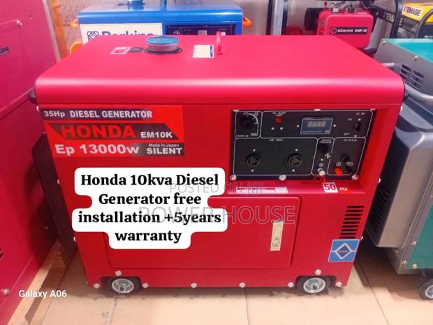 Energy Grid Honda Diesel Generator 10kva Silent · Photo 1