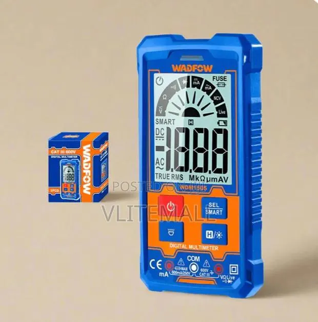 Wadfow Digital Multimeter 4000 Counts 600v - Wdm1503 · Photo 1