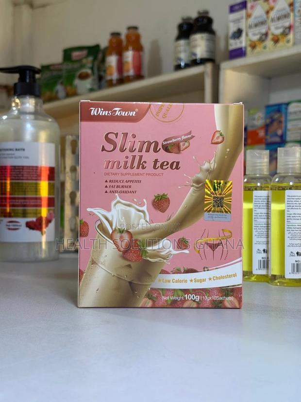 Slim Milk Tea Strawberry · Photo 1