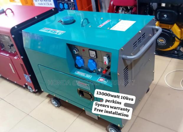 Perkins Generator Solutions Green 10kva Perkins 13000watt · Photo 1