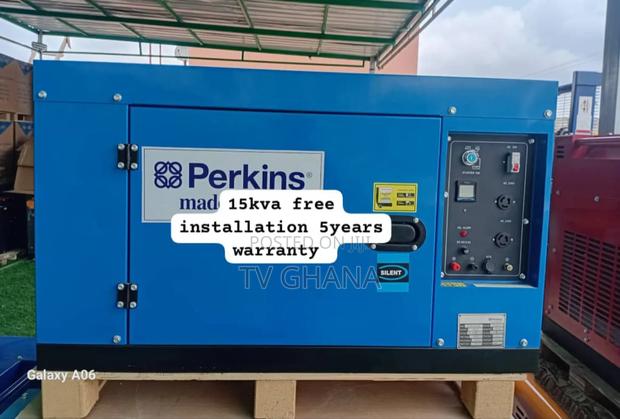 Always There Always on Perkins 15kva 16500watt Diesel Silent · Photo 1