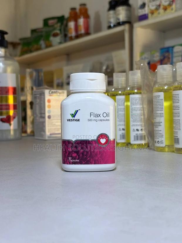 Flax Oil-500mg Capsules · Photo 1