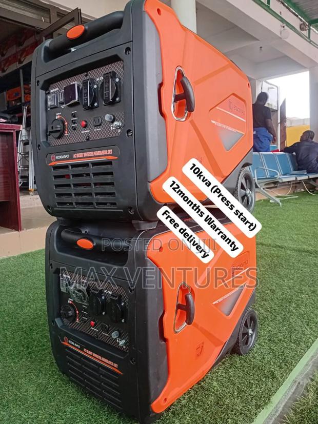 Super Silent Inverter 10kva Ecoolmax Generator Power Packed · Photo 1
