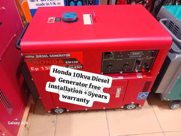 Energy Euphoria Honda Diesel Generator 10kva Silent · Photo 1