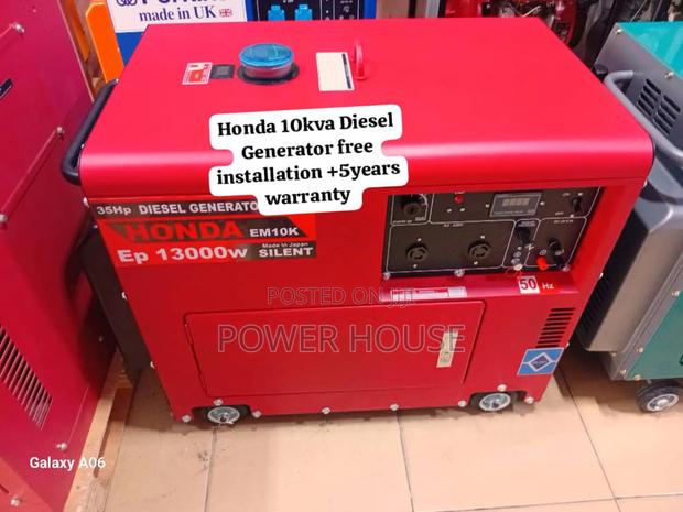 Power Rush Honda Diesel Generator 10kva Silent · Photo 1