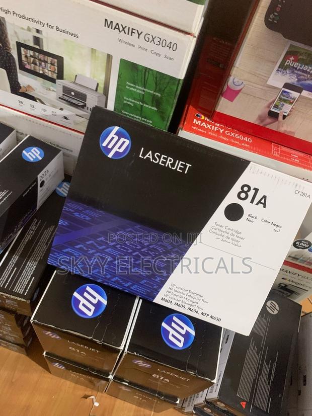 Original Hp 81a Black White Toner · Photo 1